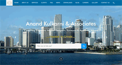 Desktop Screenshot of anandkulkarniandassociates.com